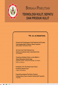 Pengaruh Kepemimpinan Dan Budaya Organisasi Terhadap Kinerja Pegawai Akademi Teknologi Kulit Yogyakarta (Berkala Penelitian Teknologi Sepatu dan Produk Kulit)
