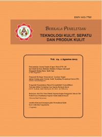 Analisis Kinerja Keuangan Pada Perusahaan Kulit Exis Collection Yogyakarta (Berkala Penelitian Teknologi Kulit, Sepatu, dan Produk Kulit)