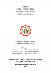 Image of REKAYASA PEMANAS LISTRIK PADA MESIN HOT PRES MOLDING