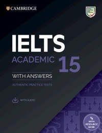 Image of IELTS Academic 15 with Answers