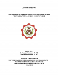 Image of Studi Pemanfaatan Gas Buang Knalpot (Flue Gas) Sebagai Deliming Agent Alternatif Pada Pengolahan Kulit Kambing